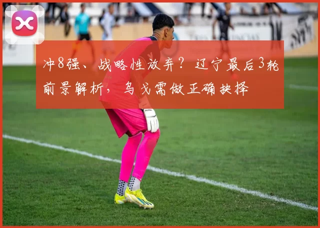 冲8强、战略性放弃？辽宁最后3轮前景解析，乌戈需做正确抉择